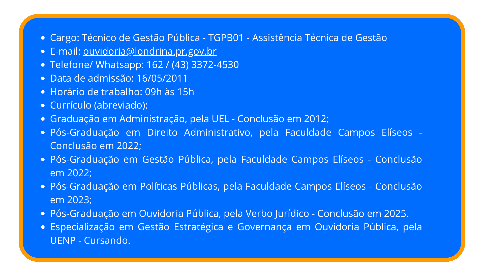 infos jhony