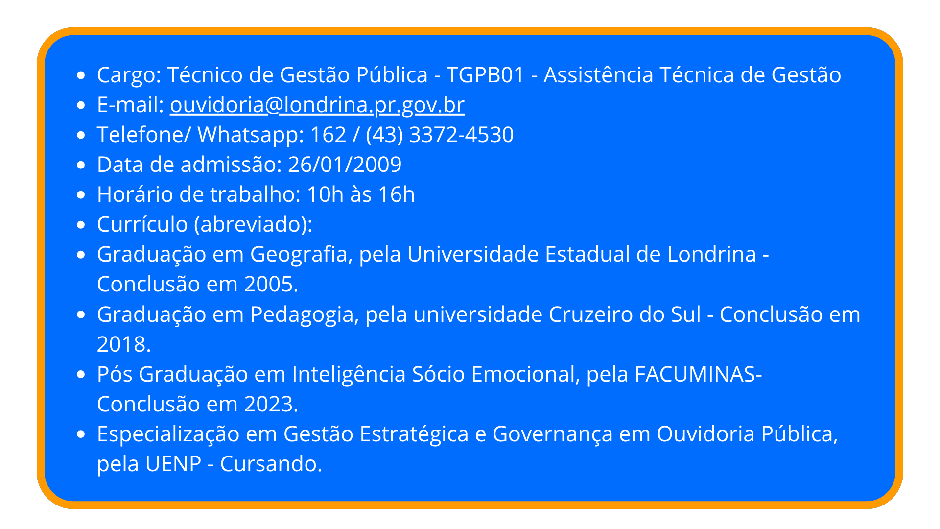 infos carol
